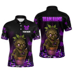 Blisscorners Plant Mage With Purple Darts Men's Funny Darts Shirt - Custom Name For Players LM2206
