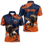 Blisscorners Custom Eagle Bowling Shirts Bowling Jersey for Men Women and Team Personalized