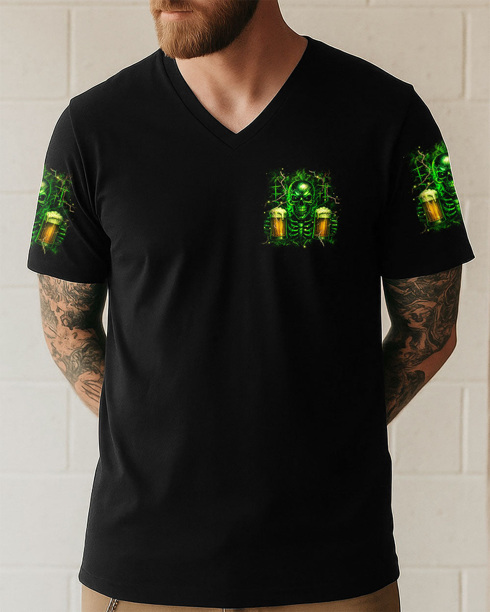 BLISSCORNERS ROCKING THE LINEMAN WIFE LIFE SKULL ALL OVER PRINT