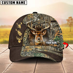 Blisscorners Wilderness Deer Hunting Camo Multicolor Personalized Name 3D Cap