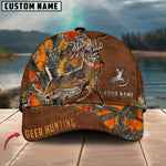 Blisscorners Deer Hunting Personalized Name 3D Cap