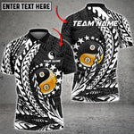 Blisscorners Billiards Yin And Yang Ball 8&9 Multicolor Customized Name, Team Name 3D Shirt