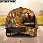 Blisscorners Deer Hunting Forest Premium Personalized Name 3D Cap