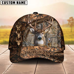 Blisscorners Personalized Wild Buck Camo Ver2 Hunting 3D Cap, Perfect Gift for Hunter