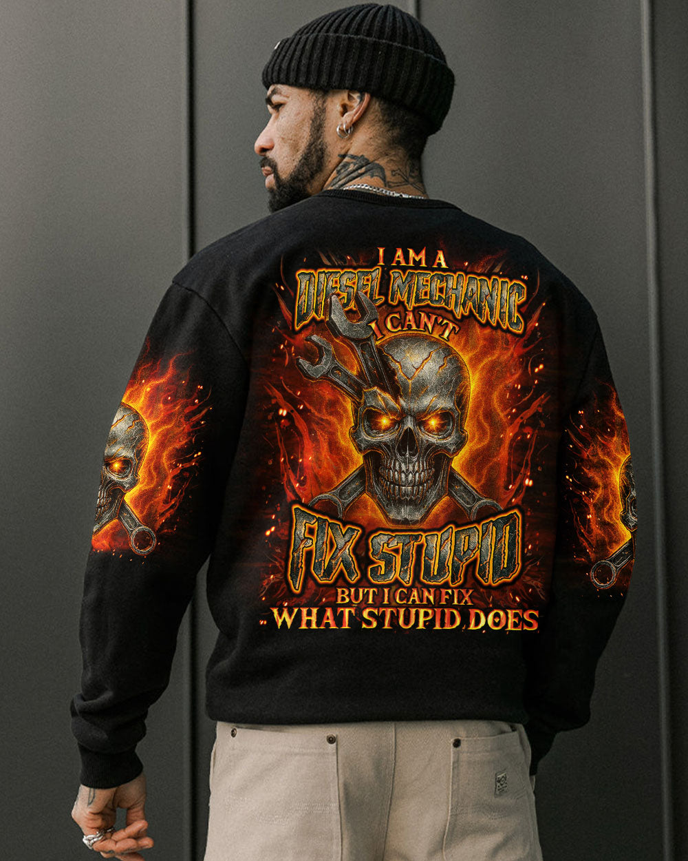 BLISSCORNERS I WAS BORN TO BE A TRUCKER ALL OVER PRINT