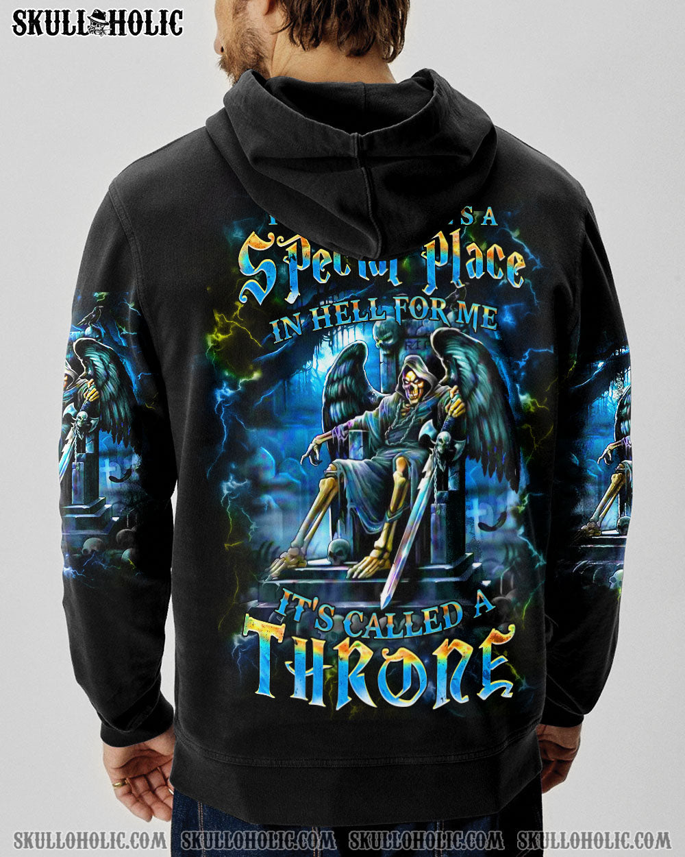 BLISSCORNERS THRONE SKULL ALL OVER PRINT