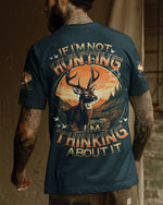 BLISSCORNERS IF I'M NOT HUNTING DEER ALL OVER PRINT