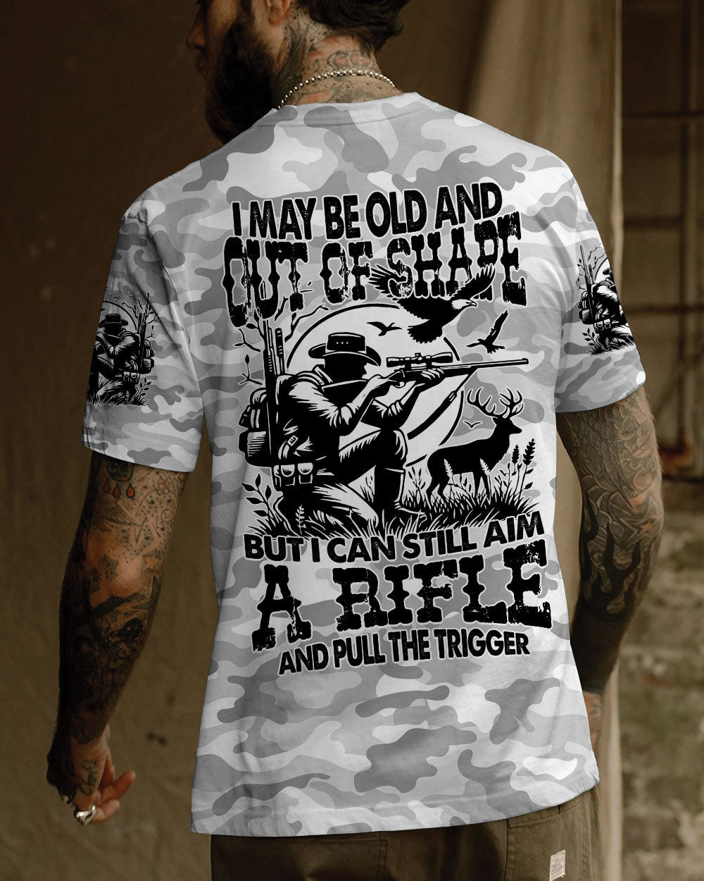 BLISSCORNERS I MAY BE OLD ALL OVER PRINT