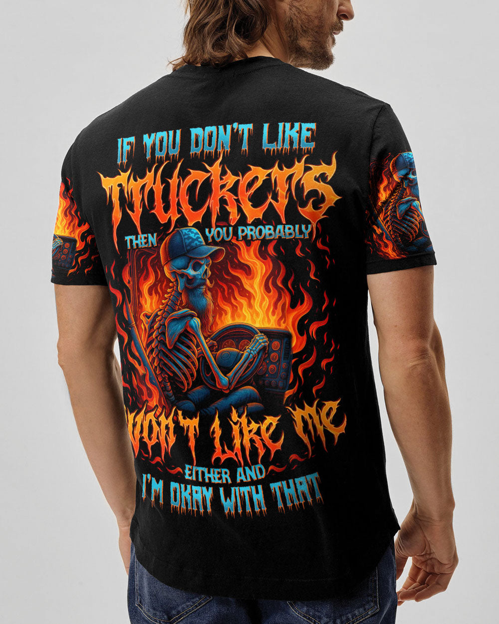 BLISSCORNERS I CAN FIX STUPID LINEMAN SKULL ALL OVER PRINT