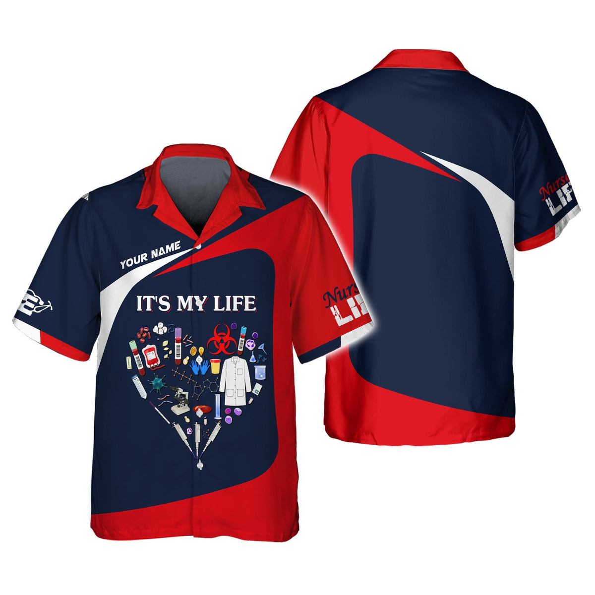 Blisscorners Personalized Nurse Life Shirt - Embrace Your Passion for Nursing