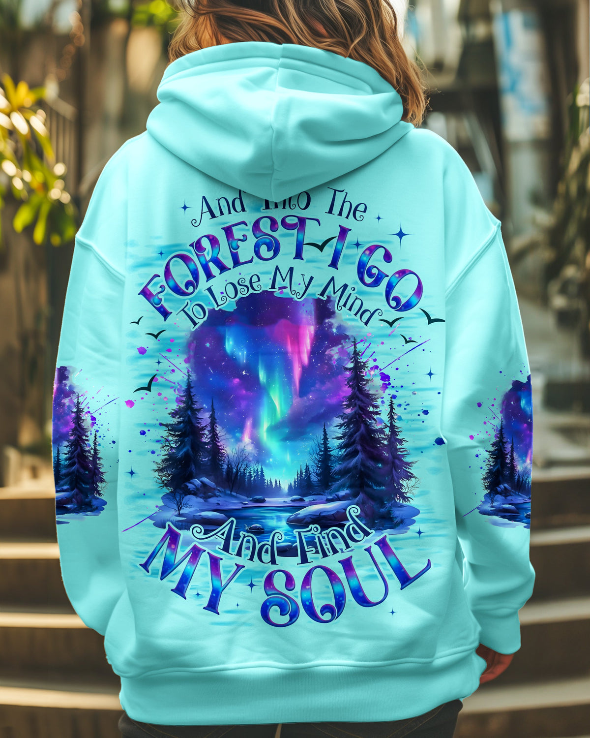 BLISSCORNERS AND INTO THE FOREST I GO ALL OVER PRINT