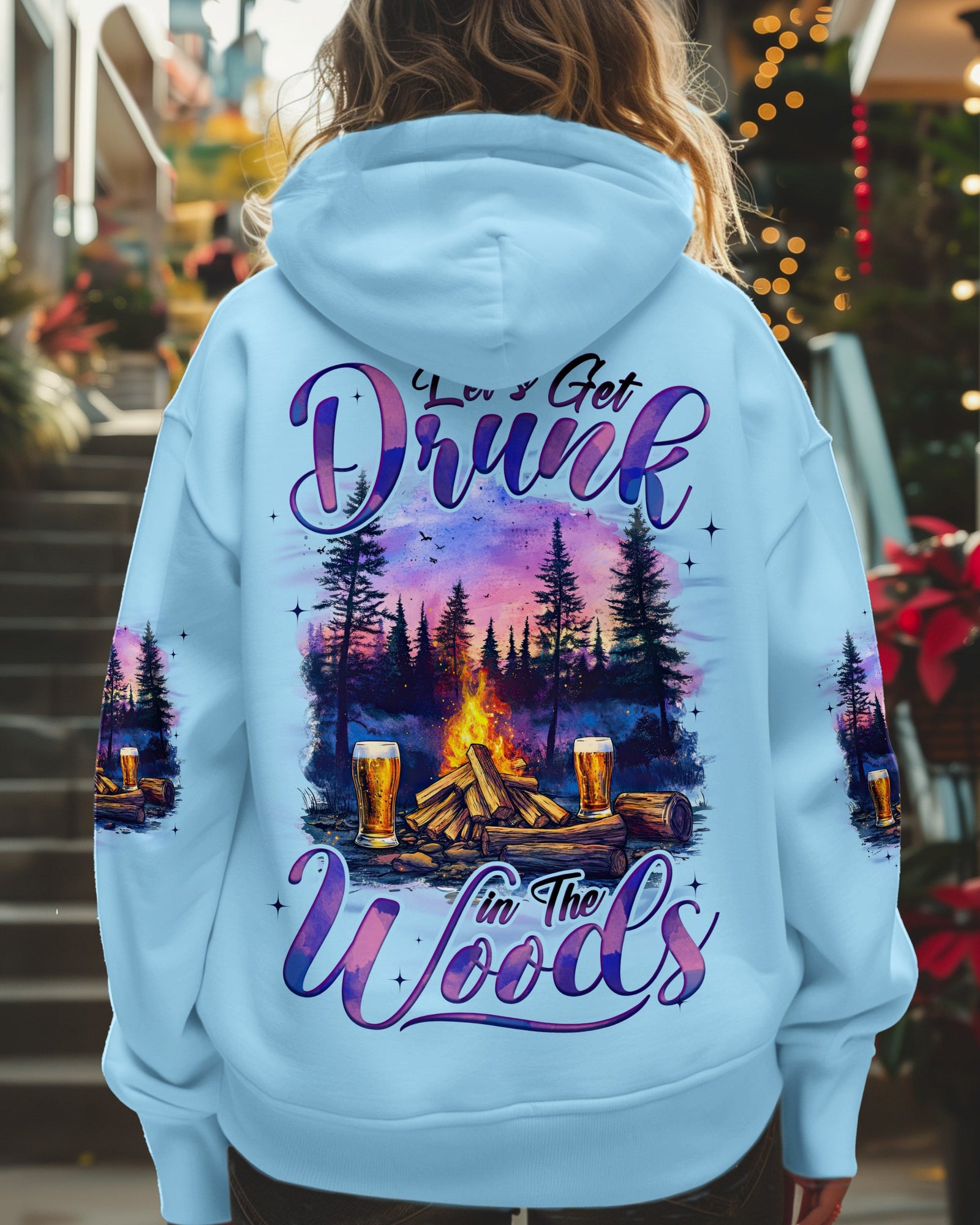 BLISSCORNERS LET'S GET DRUNK IN THE WOODS ALL OVER PRINT