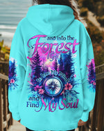 BLISSCORNERS AND INTO THE FOREST I GO COMPASS ALL OVER PRINT