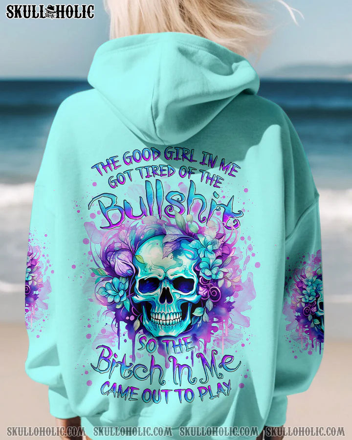 BLISSCORNERS THE GOOD GIRL IN ME ALL OVER PRINT
