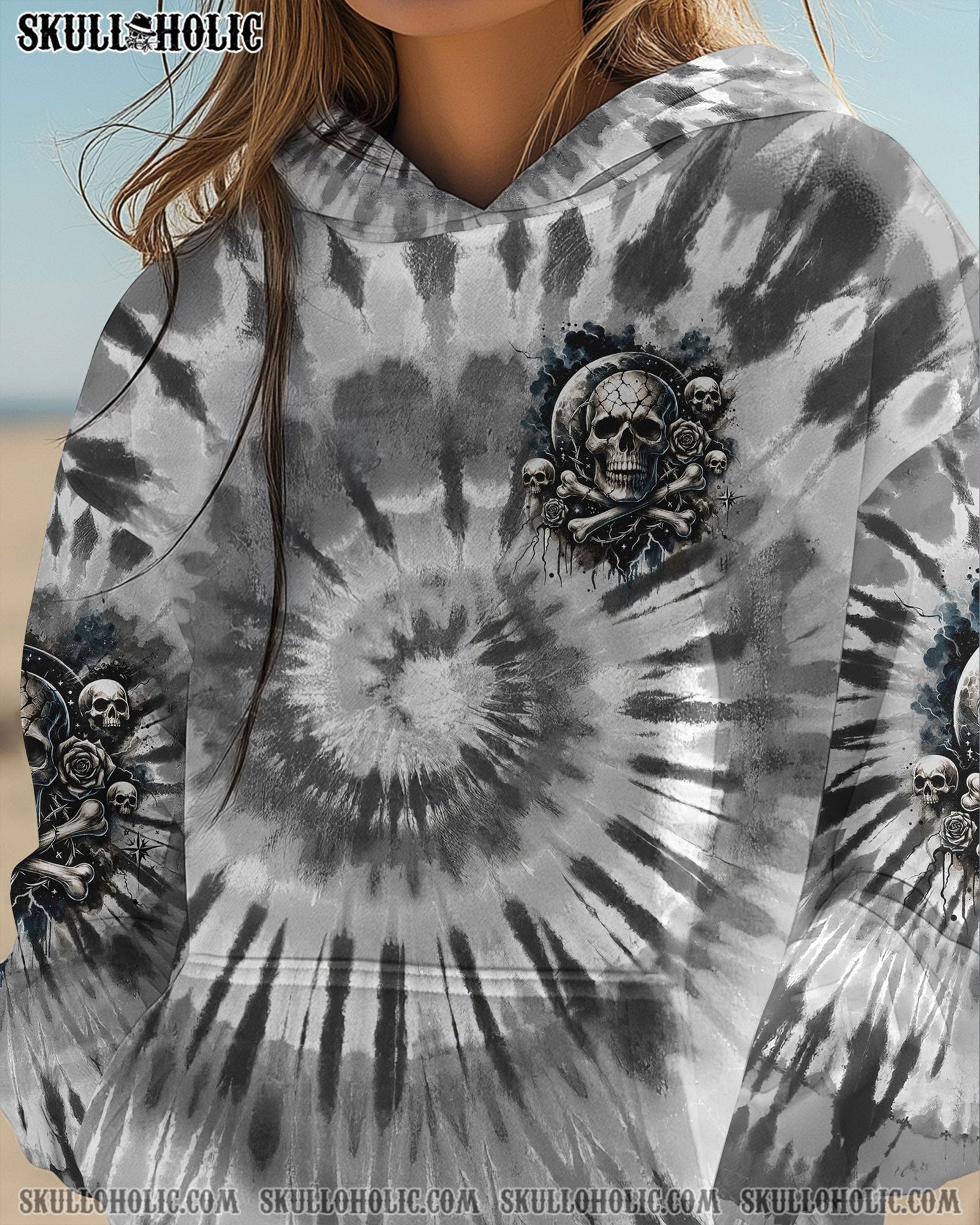 BLISSCORNERS HELLO DARKNESS MY OLD FRIEND TIE DYE ALL OVER PRINT