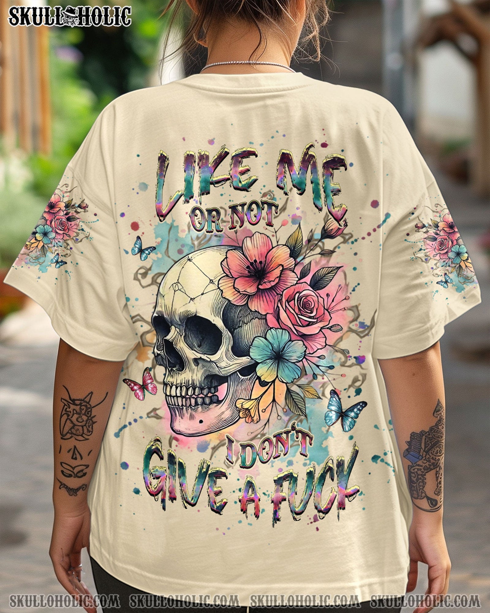 BLISSCORNERS LIKE ME OR NOT ALL OVER PRINT