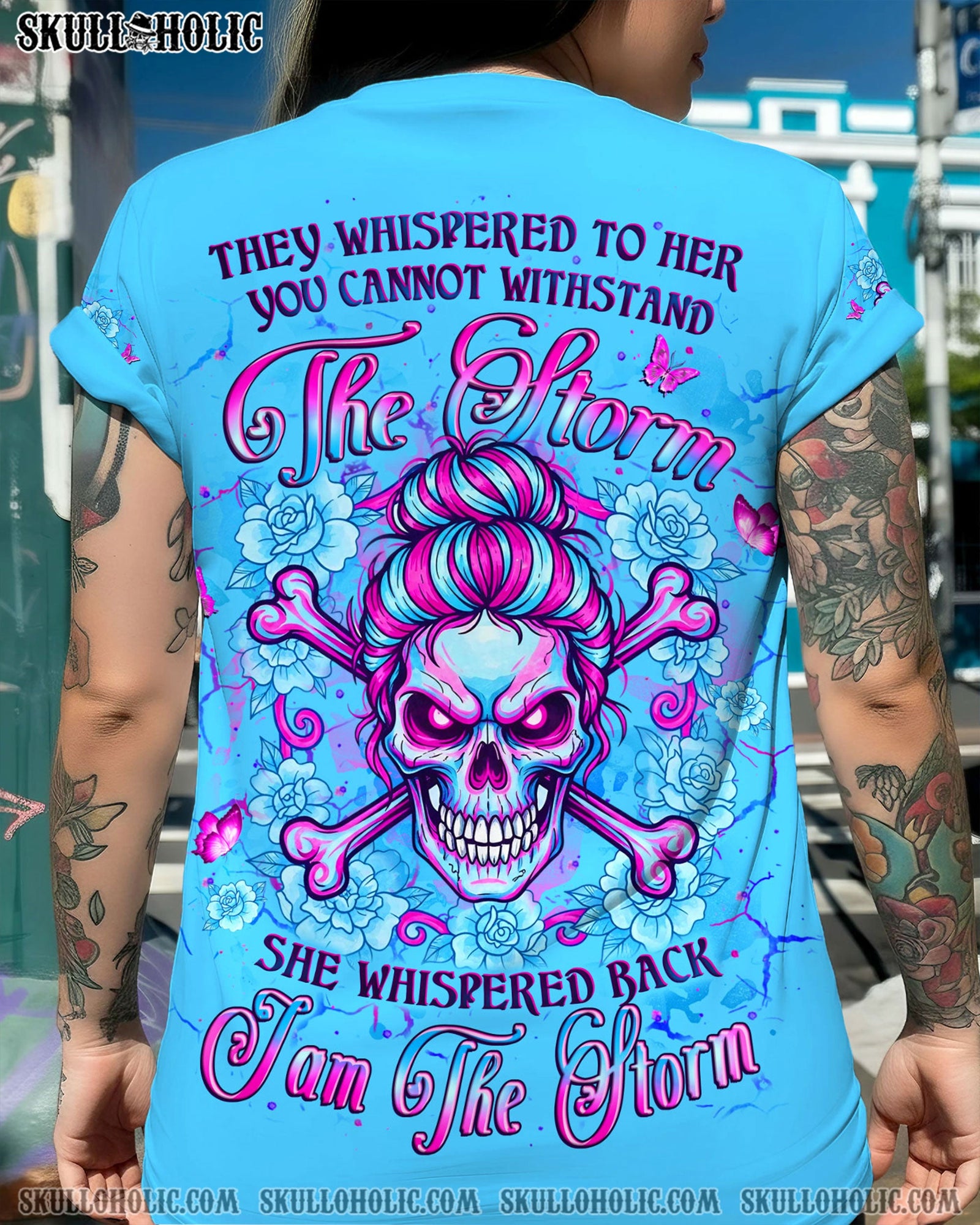 BLISSCORNERS I'M A B DON'T TRY ME MESSY BUN ALL OVER PRINT