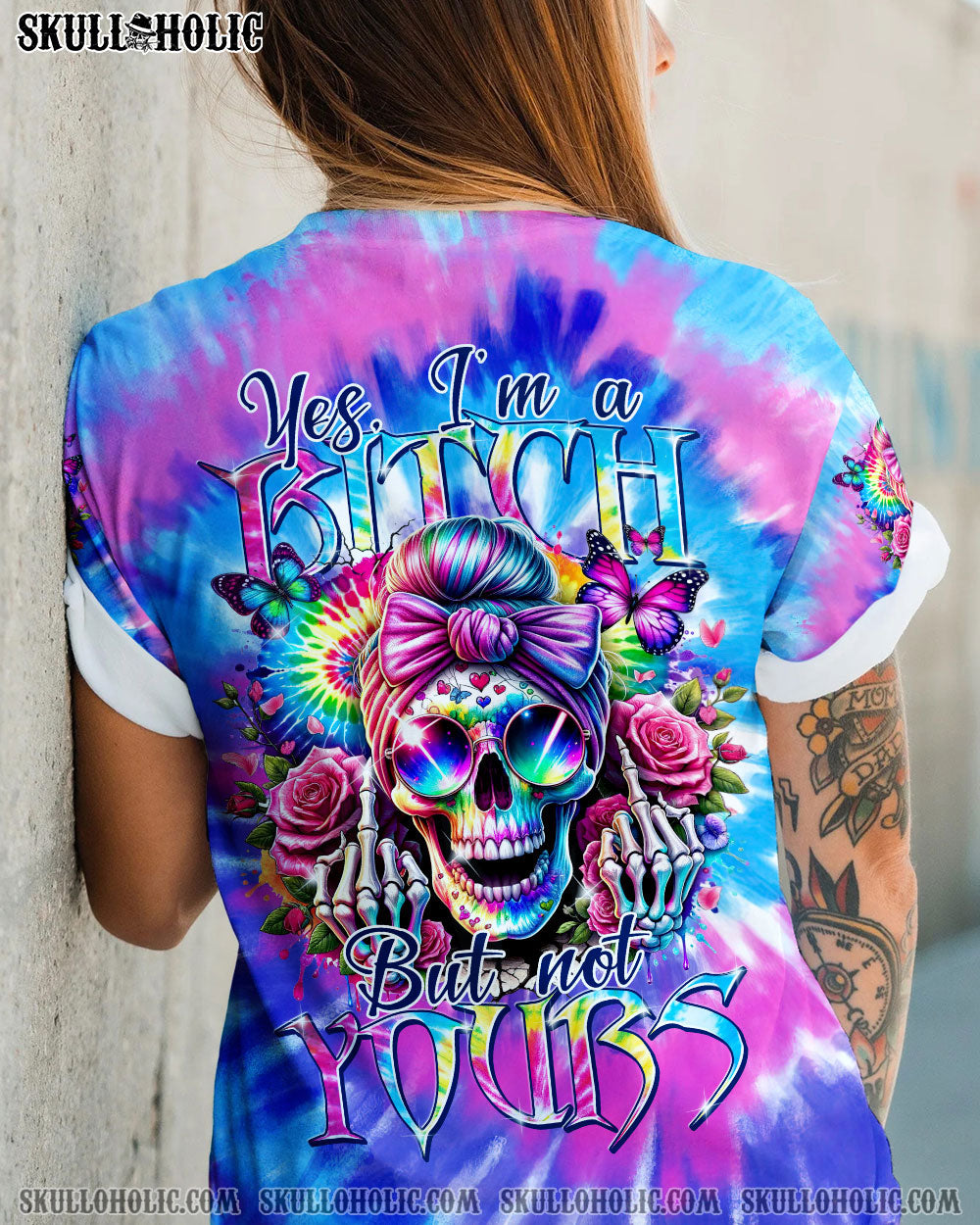 BLISSCORNERS ZERO F GIVEN MESSY BUN ALL OVER PRINT