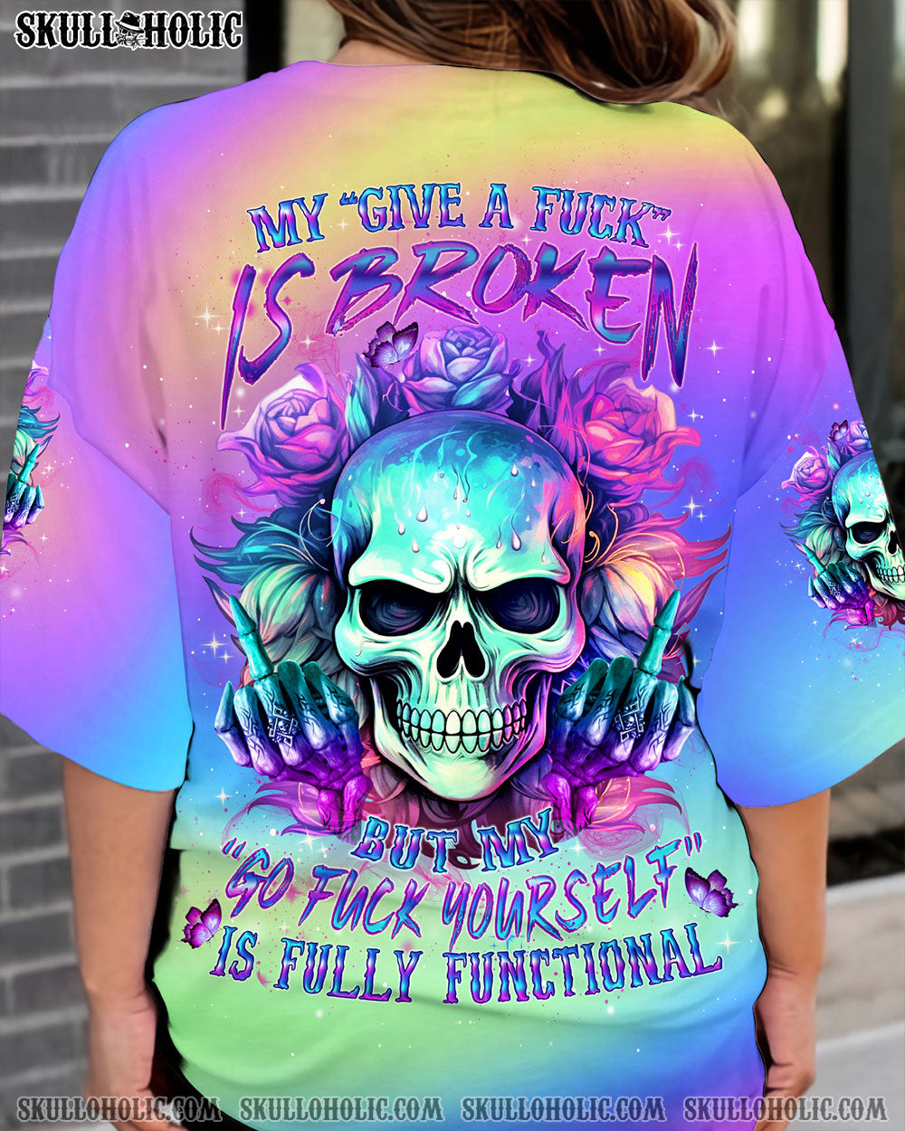 BLISSCORNERS MY GIVE A F IS BROKEN ALL OVER PRINT