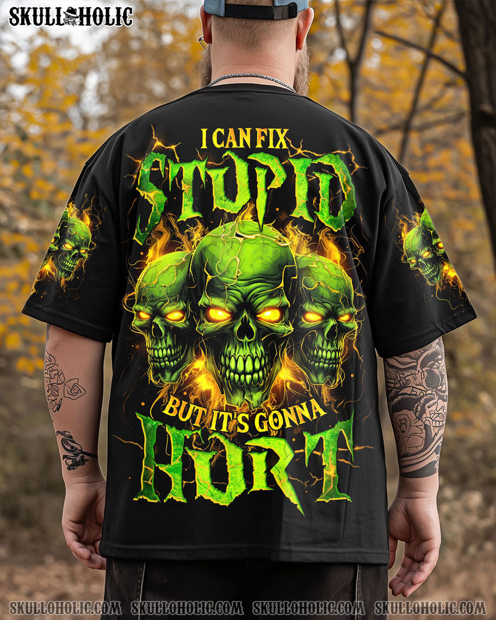 BLISSCORNERS I CAN FIX STUPID BUT IT'S GONNA HURT ALL OVER PRINT