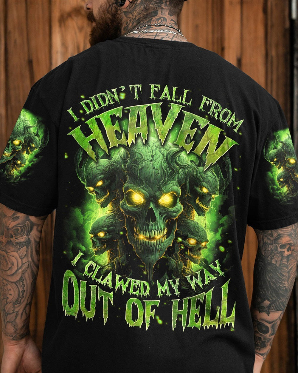 BLISSCORNERS I DIDN'T FALL FROM HEAVEN ALL OVER PRINT