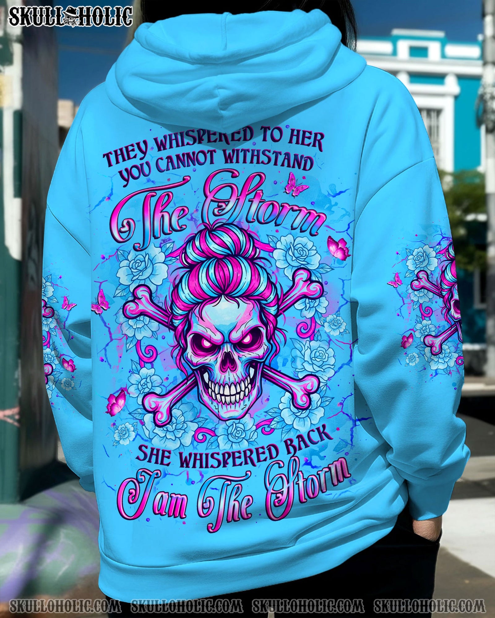 BLISSCORNERS I'M A B DON'T TRY ME MESSY BUN ALL OVER PRINT