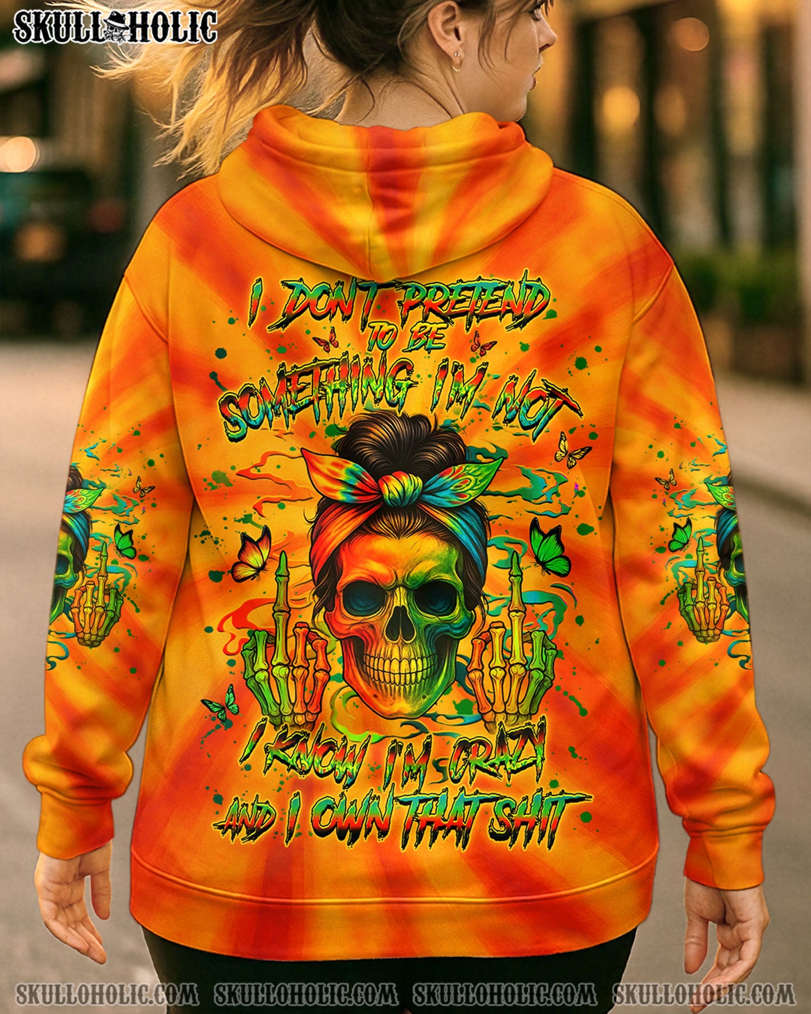 BLISSCORNERS I DON'T PRETEND TO BE SOMETHING I'M NOT ALL OVER PRINT