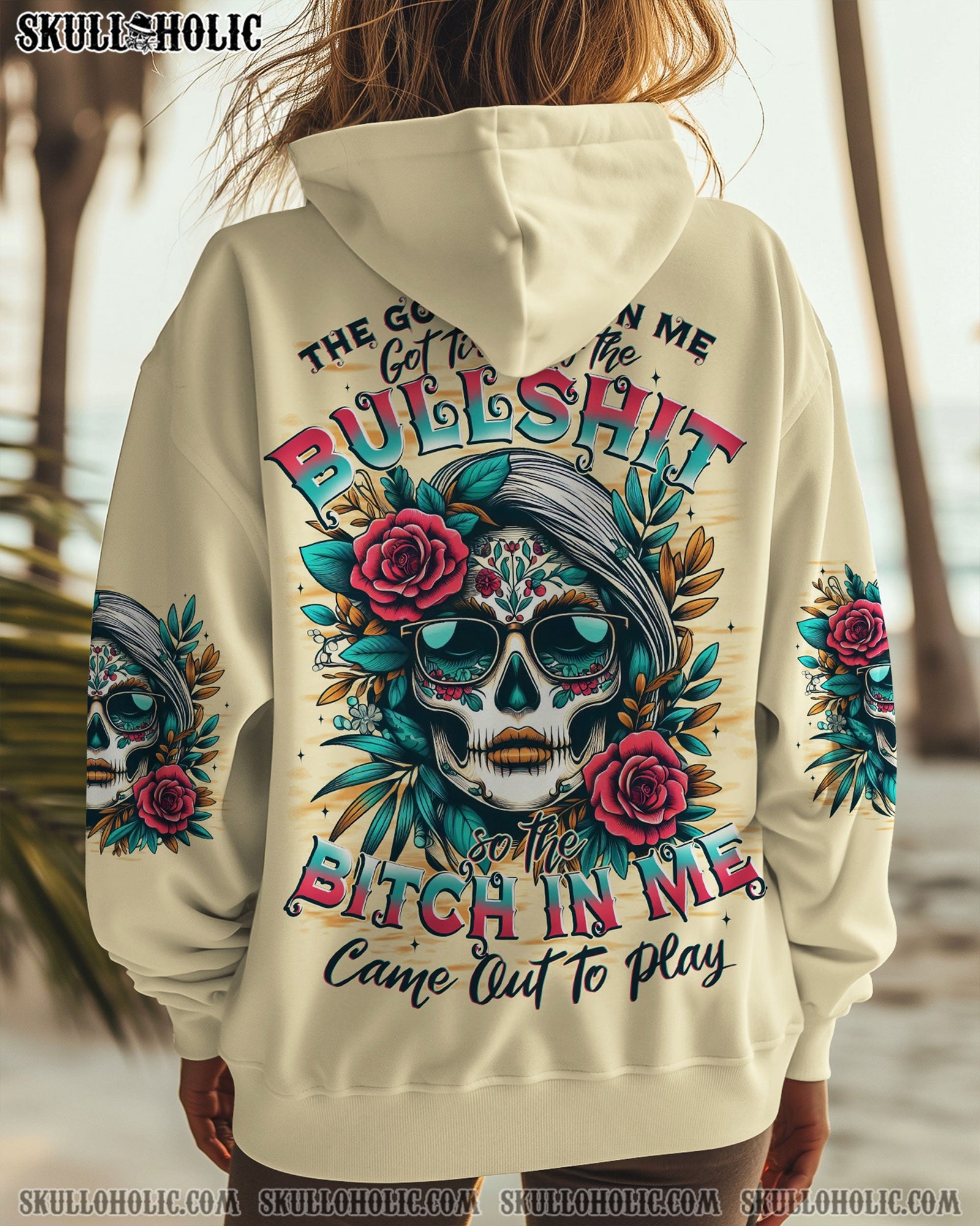BLISSCORNERS THE GOOD GIRL IN ME ALL OVER PRINT