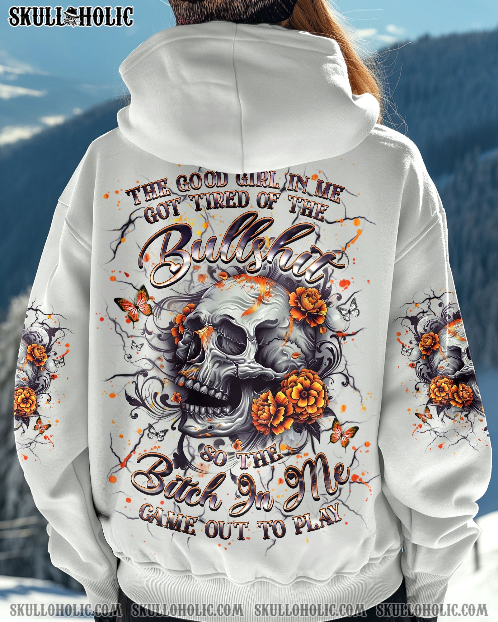 BLISSCORNERS THE GOOD GIRL IN ME ALL OVER PRINT