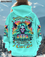 BLISSCORNERS (HOT DEAL) HOW HEARTLESS I CAN BE SKULL LADY ALL OVER PRINT