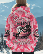 BLISSCORNERS GIRLS HUNT TOO ONLY PRETTIER CAMO ALL OVER PRINT