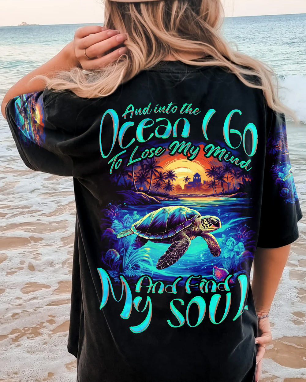BLISSCORNERS INTO THE OCEAN ALL OVER PRINT