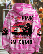 BLISSCORNERS PRETTY IN PINK HUNTING ALL OVER PRINT