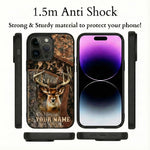 Blisscorners Wildlife Turkey Hunting Premium Personalized Name Phone Case