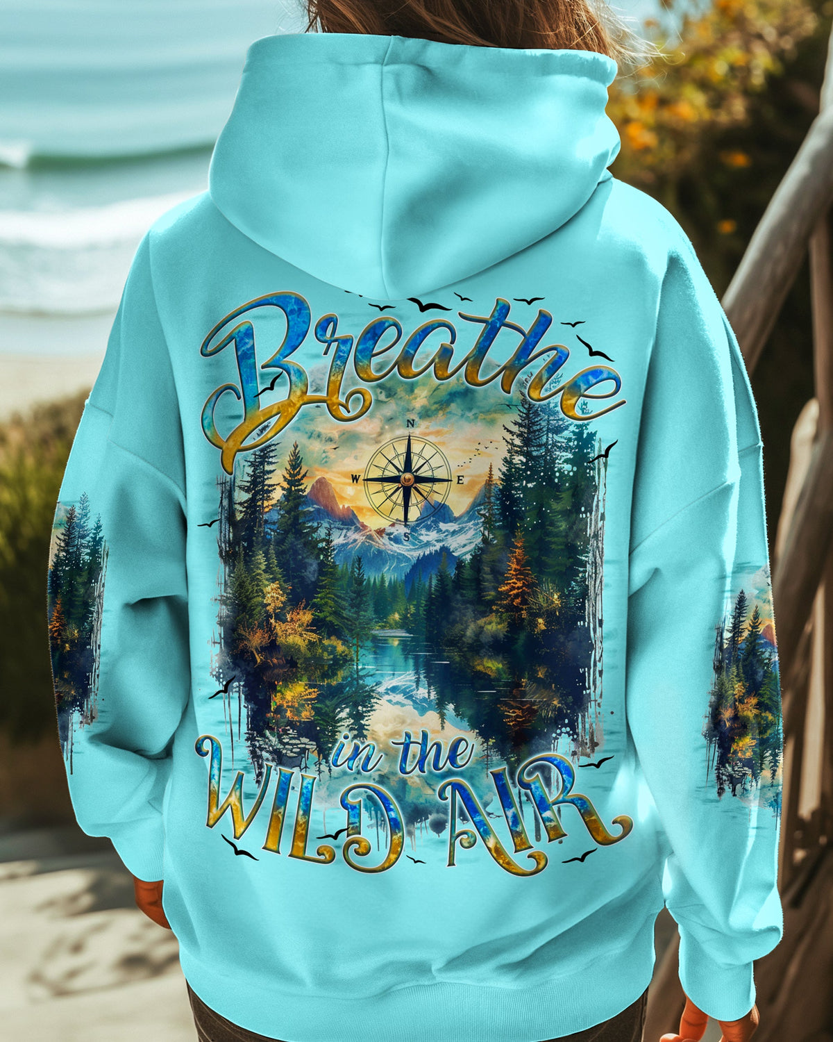 BLISSCORNERS BREATHE IN THE WILD AIR ALL OVER PRINT