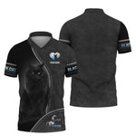 Blisscorners Black Cat Custom Name Cat Mom 3D Shirt Gift For Cat Lovers