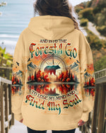 BLISSCORNERS AND INTO THE FOREST I GO BEAR ALL OVER PRINT