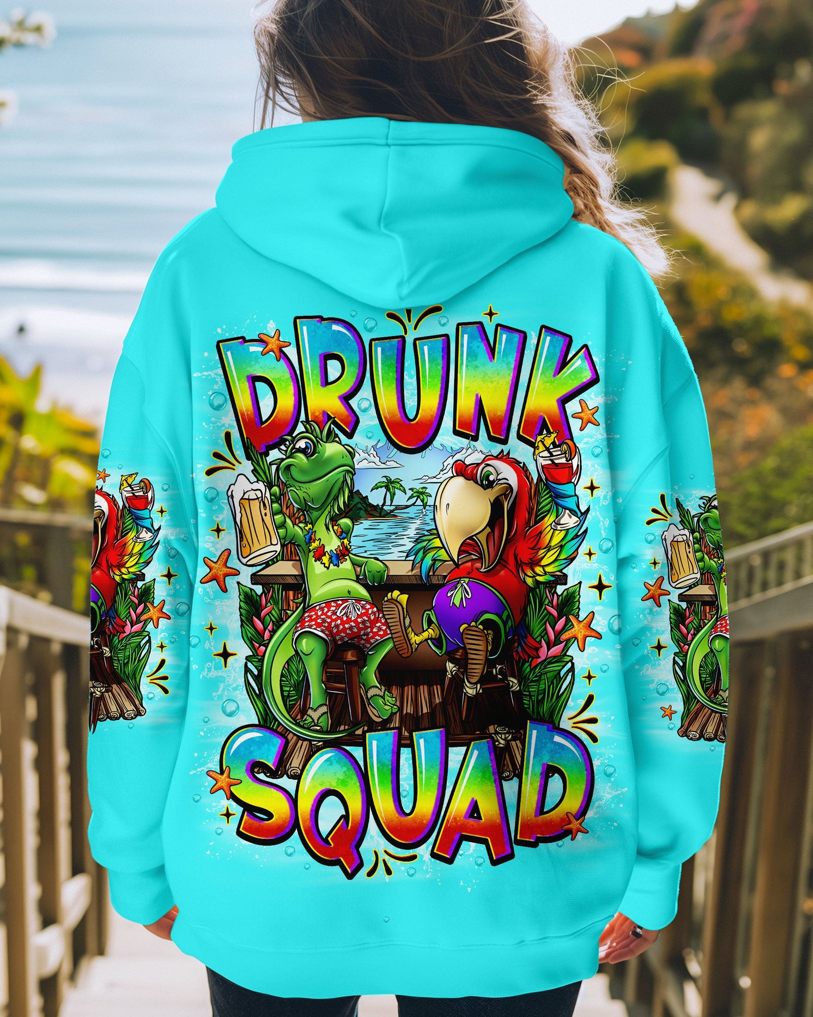 BLISSCORNERS DRUNK SQUAD ALL OVER PRINT