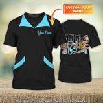 Blisscorners 3D All Over Print Nurse Future Personalized Name 3D Tshirt (Non Workwear)