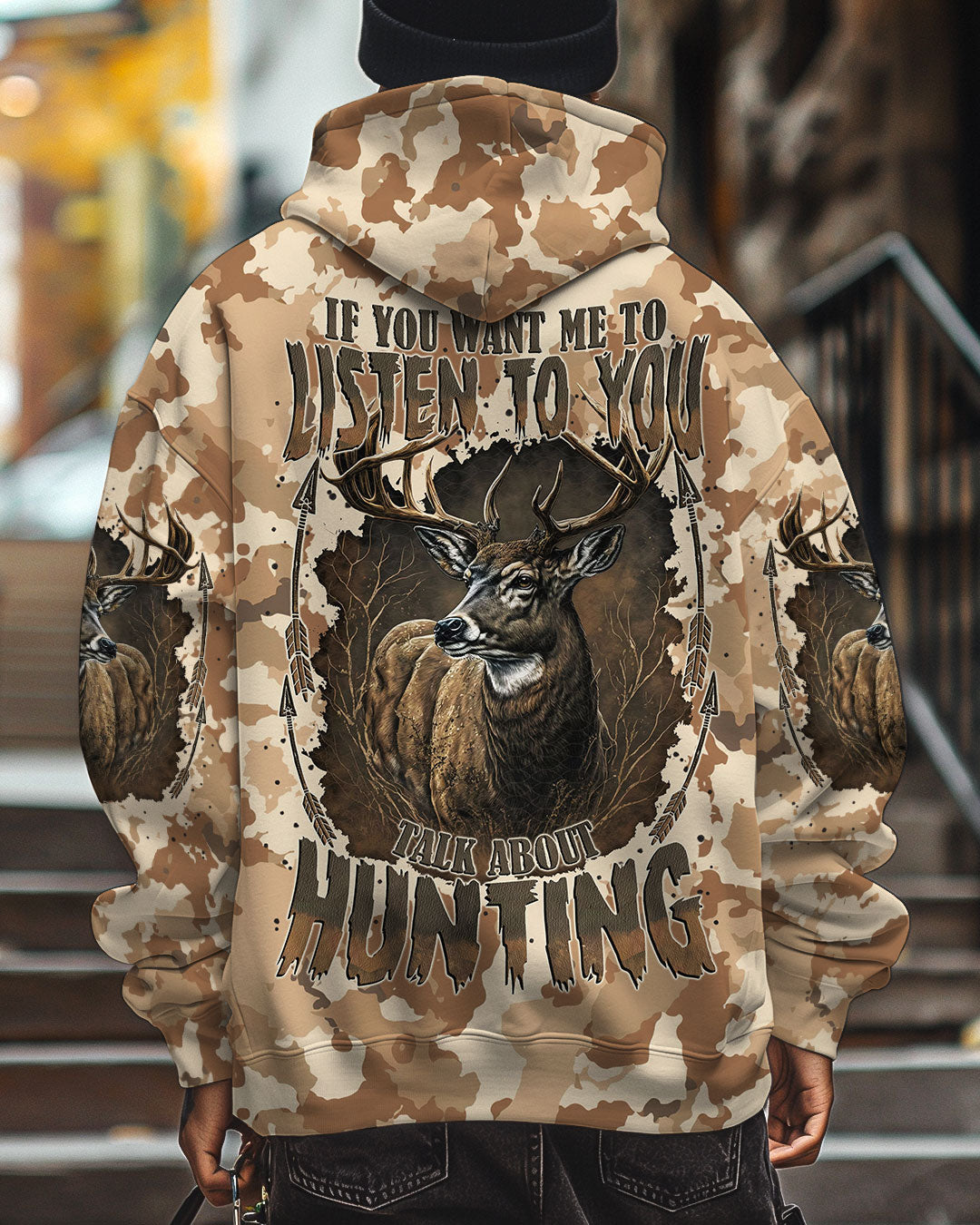 BLISSCORNERS TALK ABOUT HUNTING ALL OVER PRINT