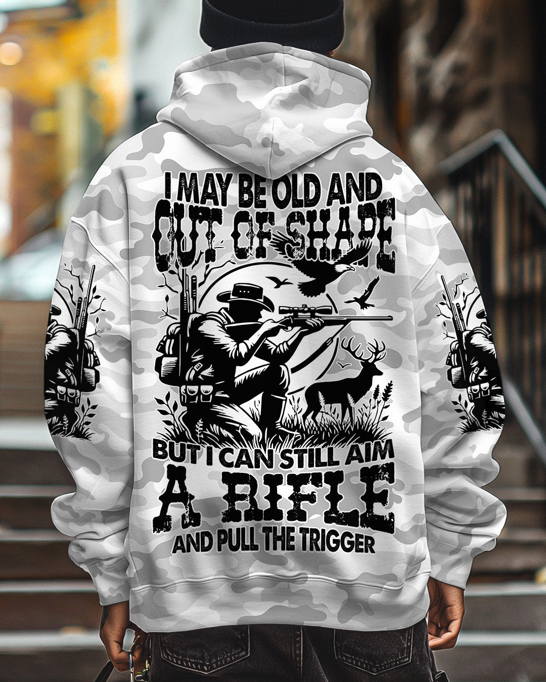 BLISSCORNERS I MAY BE OLD ALL OVER PRINT