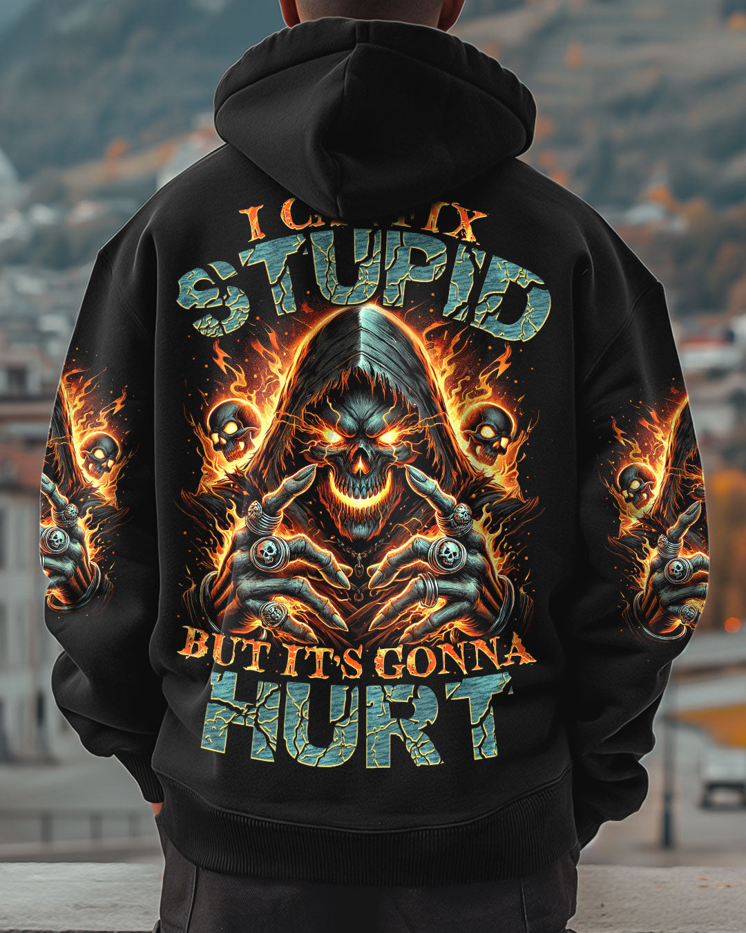 BLISSCORNERS I CAN FIX STUPID BUT IT'S GONNA HURT ALL OVER PRINT