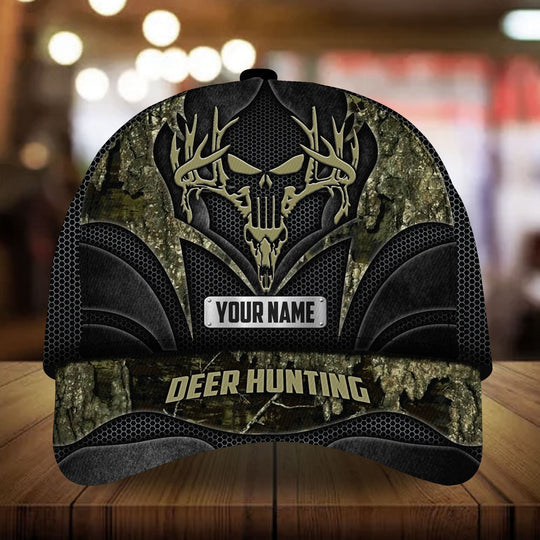 Blisscorners Custom Name Premium Becherer Deer Hunting Hats 3D SB