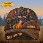 Blisscorners Custom Name Montana Deer Hunting Premium 3D Printed Cap