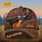 Blisscorners Custom Name Montana Deer Hunting Premium 3D Printed Cap