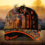 Blisscorners Deer Hunting Personalized Cap 3D