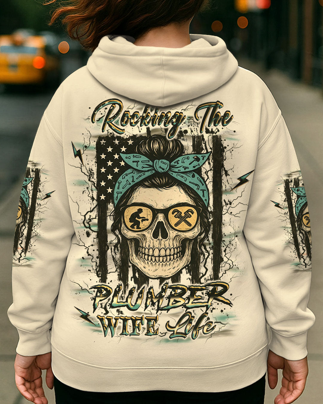 BLISSCORNERS BUCKLE UP BUTTERCUP PLUMBER SKULL ALL OVER PRINT