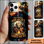 Blisscorners Bigfoot Outdoor Phonecase Campfire Night Forest Quote Unisex 3D Phonecase