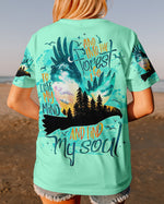 BLISSCORNERS AND INTO THE FOREST I GO EAGLE ALL OVER PRINT