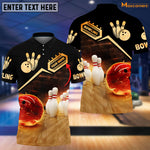 Blisscorners Custom Bowling Personalized Name 3D Shirt